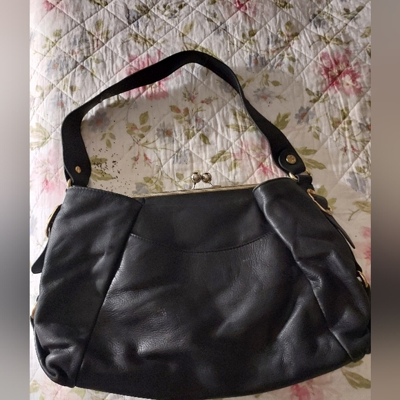 EMMA FOX Black Bag Pre-owned - Picture 7 of 16